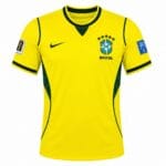 🇧🇷 Brazil Premium Football Jersey – Yellow Edition | Dry Fit Sports T-Shirt for Men