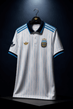 Premium Argentina Football Polo | প্রিমিয়াম আর্জেন্টিনা ফুটবল পোলো 🔥 স্টক শেষ হওয়ার আগেই অর্ডার করুন - Image 5