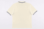๐ฅ Premium Cream Off-White Polo Shirt with Navy Blue Collar โ Smart Luxury Look for Bangladeshi Men | Ultra Soft Cotton - Image 3