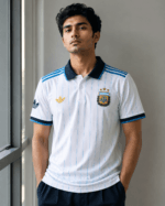 Premium Argentina Football Polo | প্রিমিয়াম আর্জেন্টিনা ফুটবল পোলো 🔥 স্টক শেষ হওয়ার আগেই অর্ডার করুন