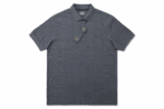 ๐ฅ Premium Charcoal Textured Polo Shirt for Men โ Smart Minimal Luxury Fit | Breathable Cotton - Image 2