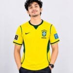 Brazil Premium Football Jersey for Men in Bangladesh