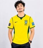 Brazil Premium Football Jersey for Men in Bangladesh
