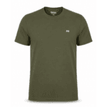 Velzo Men’s Olive Green XXXXL T-Shirt | Premium Crew Neck Half Sleeve Casual T-Shirt | Regular Fit | 4XL - Image 2